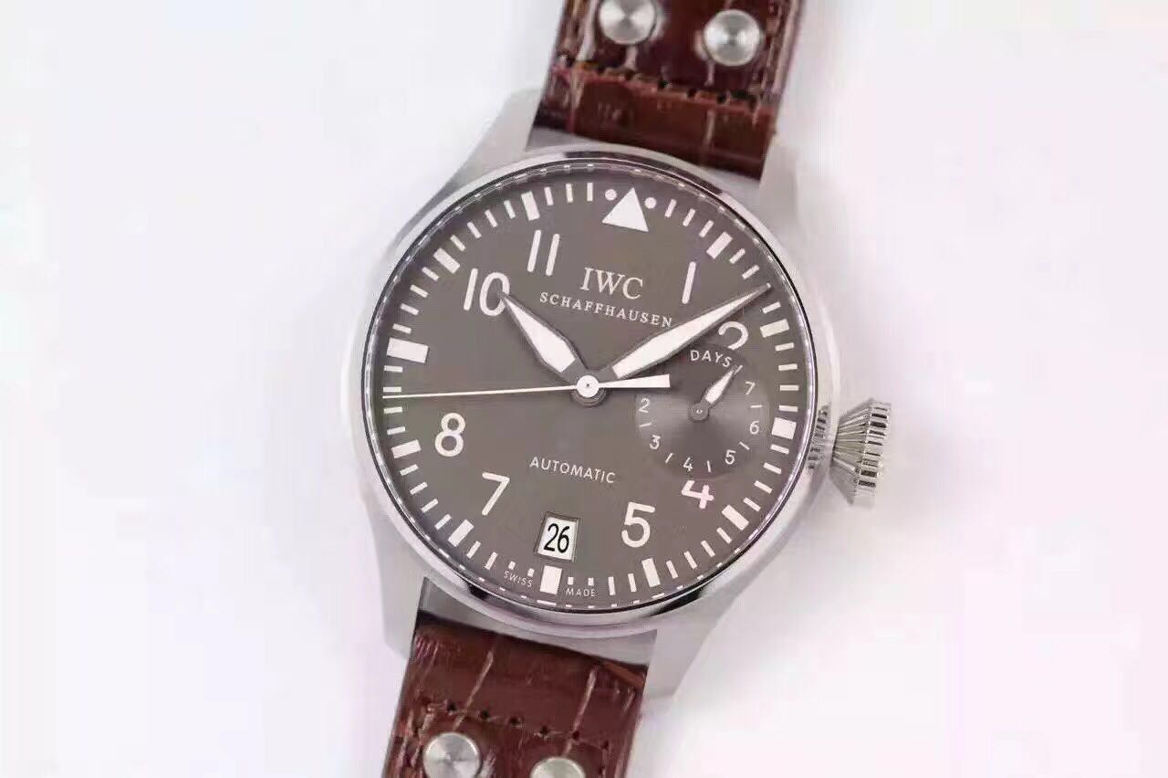 ZF공장 IWC 빅파일럿 플리거 그레이 IWC Big Pilot Fliegeruhr Gray