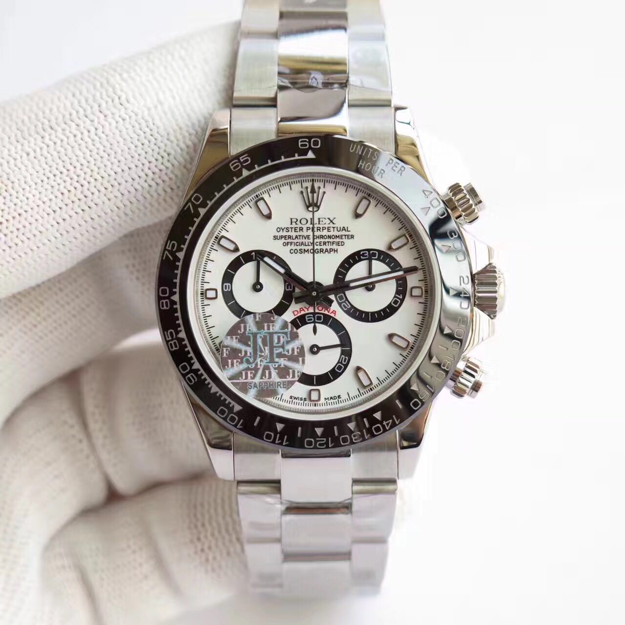 JF공장 롤렉스 세라믹 데이토나 화이트 다이얼 116500 2016바젤월드 Rolex Ceramic Daytona 2016Baselworld Ceramic/White Dial 7750