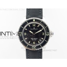 ZF공장 블랑팡 피프티패덤즈 블랙다이얼 Blancpain Fifty Fathoms SS&Black Dial