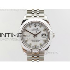 BP공장 V2 롤렉스 데이저스트2 스틸 화이트 자개다이얼 다이아인덱스 Rolex DateJust2 SS&White MOP Dial Diamond Index 신형브레스렛