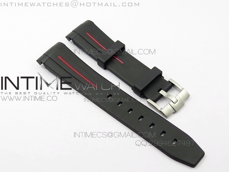 롤렉스 서브마리너용 러버비 레드포인트 러버스트랩 Rolex Submariner RUBBER-B Red Point