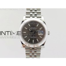 BP 롤렉스 데이저스트 41 스틸 그레이다이얼 바인덱스 V2 DATEJUST II 41MM GRAY DIAL SUPERLUMED SMALL STICKS MAKERS ON NEW VERSION JUBILEE BRACELET