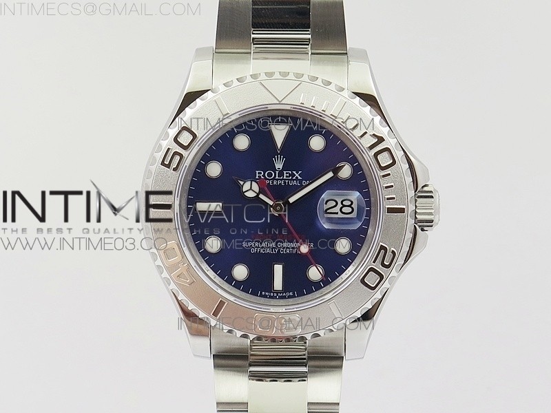 GM공장 롤렉스 요트마스터1 904L 스틸 블루다이얼 브레이슬릿 YACHT-MASTER 116622 904L SS BLUE DIAL ON 904L SS BRACELET A2836