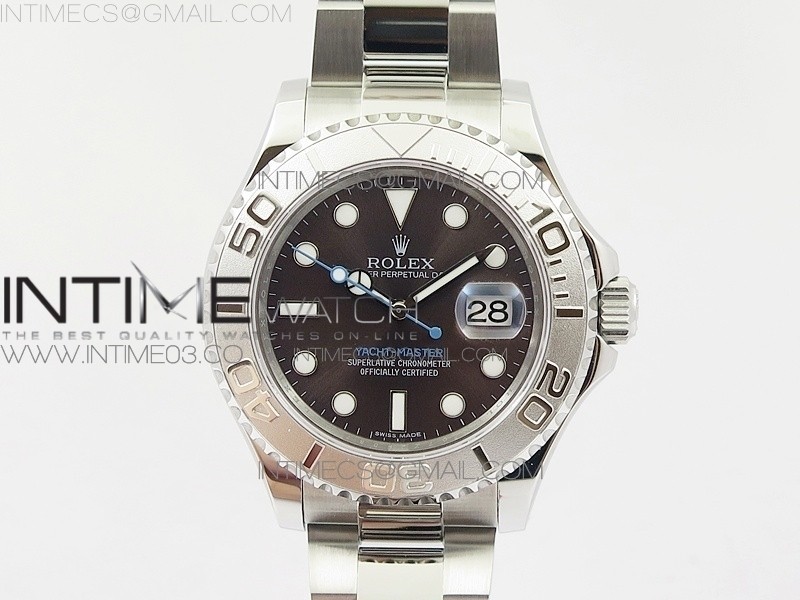 GM공장 롤렉스 요트마스터1 904L 스틸 그레이다이얼 브레이슬릿 YACHT-MASTER 116622 904L SS BASELWORLD GRAY DIAL ON 904L SS BRACELET A2836