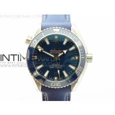 BP공장 오메가 씨마스터 플래닛오션 스틸 블루다이얼 블루베젤 티타늄 PLANET OCEAN 42MM TITANIUM BLUE DIAL ON BLUE RUBBER STRAP A8500