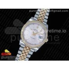 GM공장 롤렉스 데이저스트 41 포금 옐로우골드콤비 실버다이얼 쥬빌레브레이슬릿 DateJust 41 126333 YG Wrapped Silver Dial on SS/YG Jubilee Bracelet A2824