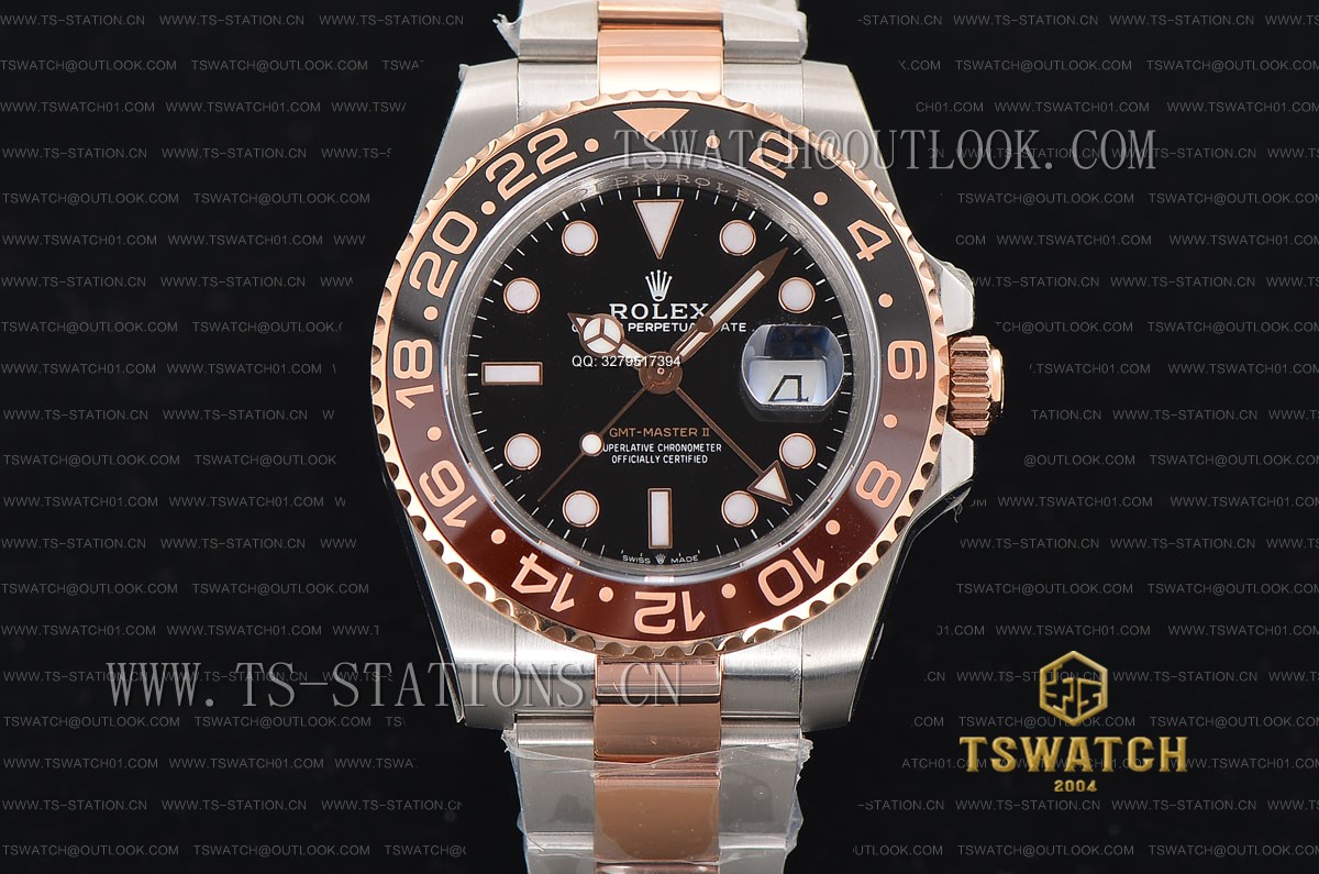 BP공장 롤렉스 GMT마스터2 루트비어 콤비 GMT-Master II 126711 CHNR Steel TT RG A3186