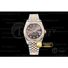 BP공장 데이저스트 36 로즈골드 콤비 그레이다이얼 브레이슬릿 DateJust 36mm Jub Flt RG/SS Grey Diam BP A2813