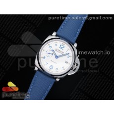 VS공장 파네라이 PAM906 화이트다이얼 블루가죽스트랩 PAM906 Luminor Due White Dial on Blue Leather Strap AXXXIV