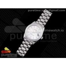 GM공장 롤렉스 데이저스트 31 실버다이얼 브레이슬릿 DateJust 31 Ladies 278289 GMF 316L Steel Silver Dial Stick Markers on President Syle Bracelet