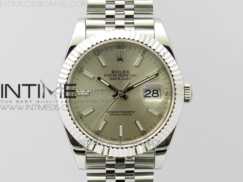 BP공장 롤렉스 데이저스트 41 실버다이얼 브레이슬릿3235 DateJust 41 126334 SS New Version Silver Dial on Jubilee Bracelet