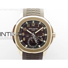 GR공장 V2 아쿠아넛 로골 브라운다이얼 브라운러버스트랩 Aquanaut 5164R RG Brown Dial on Brown Rubber Strap A324 V2