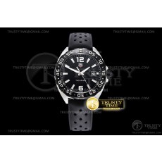 XT공장 포뮬러1 블랙다이얼 러버 쿼츠 Tag Heuer Formula 1 SS/RU Black XTF Swiss Qtz