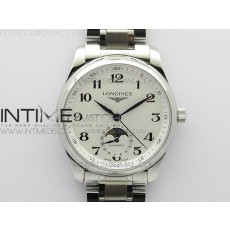 GS공장 V2 마스터 문페이즈 화이트다이얼 Master Moonphase L29094783 GSF SS White Dial On SS Bracelet A899 V2