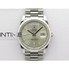 BP공장 롤렉스 데이데이트 40미리 실버다이얼 2836 Day-Date 40mm 228239 BP New Dial Version 904 SS Silver T Crystal Markers Dial on SS President Bracelet A2836