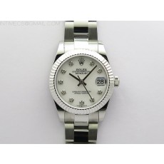 BP공장 롤렉스 데이저스트 31 자개다이얼 2813무브 21600진동 Datejust 31mm 278273 SS BP Best Edition White MOP Crystal Markers Dial on Oyster Bracelet