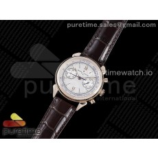 OX공장 히스토릭 로골 화이트다이얼 가죽스트랩 Historiques 5000H RG OXF White Dial on Brown Leather Strap A7750