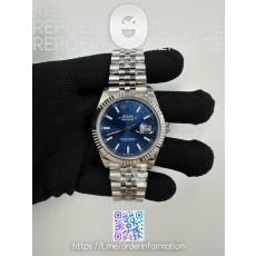 VS공장 롤렉스 데이저스트 41 블루다이얼 플루티드베젤 쥬빌레브레이슬릿 3235 DateJust 41 126334 904L SS VSF 1:1 Best Edition Blue Dial on Jubilee Bracelet VS3235