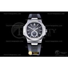 GR공장 V3 파텍필립 노틸러스 애뉴얼 캘린더 스틸 그레이다이얼 러버스트랩 Patekphilippe Nautilus Annual Calendar 5726 SS Gray Dial Rubber Strap