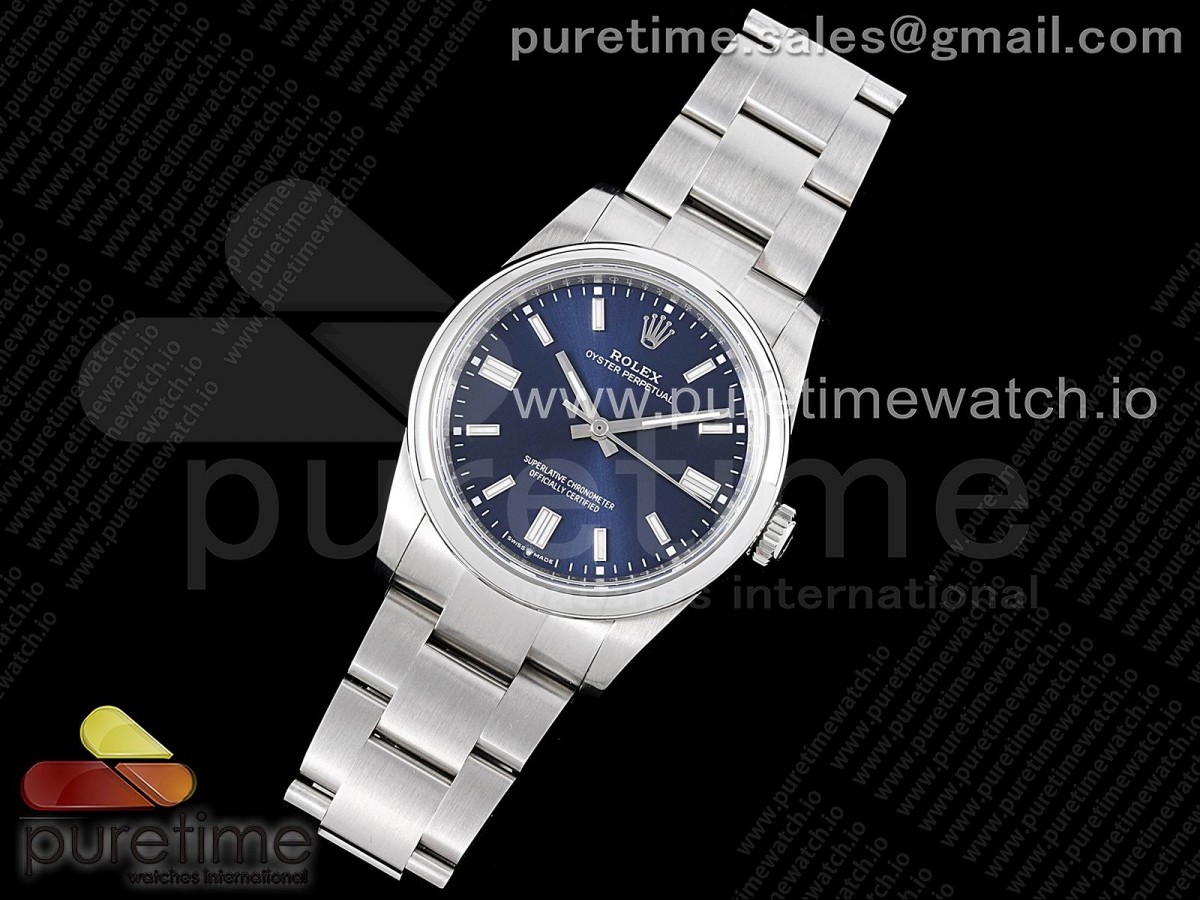 GM공장 오이스터 36미리 블루다이얼 3230 Oyster Perpetual 36mm 126000 GMF 1:1 Best Edition 904L Steel Blue Dial on SS Bracelet SA3230