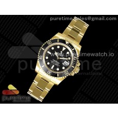 VS공장 롤렉스 서브마리너 흑금통 3135 Submariner 116618 LN Black Ceramic YG Plated 904L Steel VSF 1:1 Best Edition VS3135