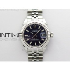 BP공장 롤렉스 데이저스트 28 블루다이얼 2671 Datejust 28mm 279174 SS BP Best Edition Blue Sticks Markers Dial on SS Jubilee Bracelet ETA2671