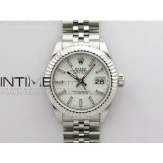 BP공장 롤렉스 데이저스트 28 화이트다이얼 2671 Datejust 28mm 279174 SS BP Best Edition White Sticks Markers Dial on SS Jubilee Bracelet ETA2671