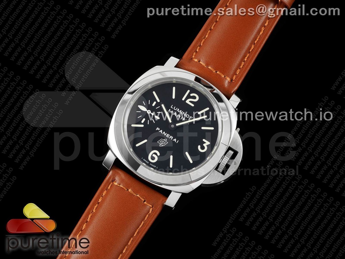 HW공장 파네라이 루미노르 마리나 PAM005 솔리드백 가죽스트랩 PAM005 N HWF 1:1 Best Edition on Brown Leather Strap A6497