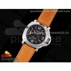 HW공장 파네라이 PAM1085 루미노르 마린 브라운가죽 스트랩 PAM1085 SS HWF 1:1 Best Edition on Brown Leather Strap A6497