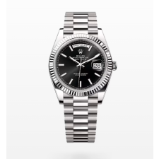 VS공장 롤렉스 데이데이트 40 스틸 블랙다이얼 프레지던트브레이슬릿 DayDate 40mm Flt SS/SS Blk/Stk VSF VS3255