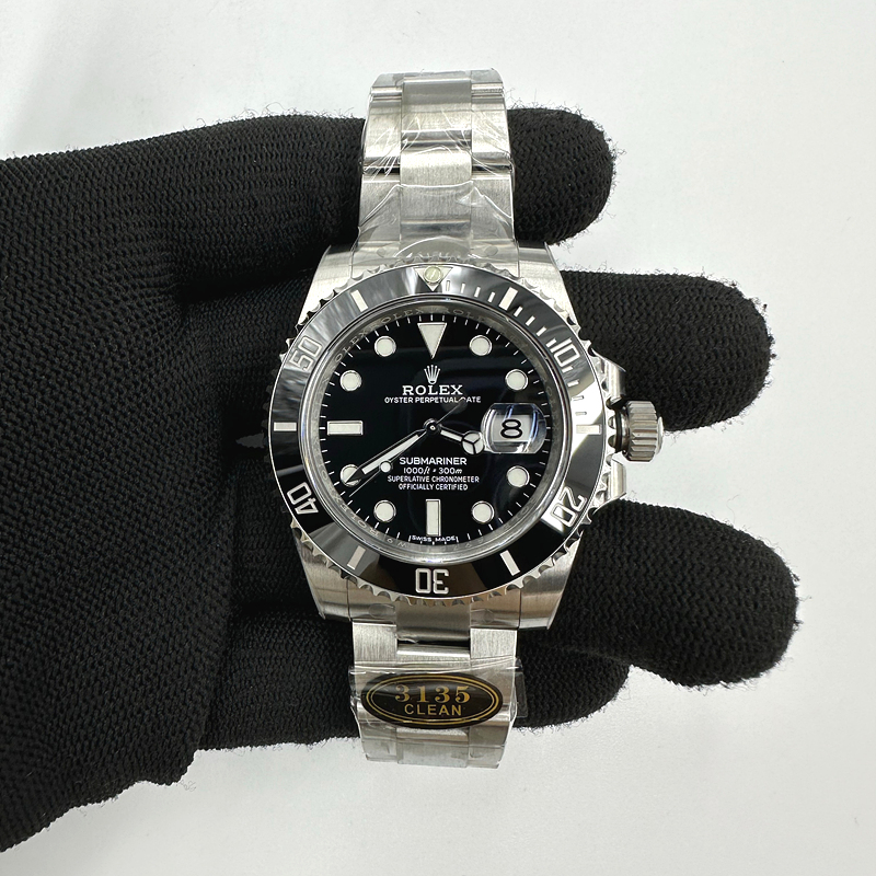 국내배송!! CLEAN공장 롤렉스 서브마리너 블랙데이트 116610LN VR3135무브먼트 (고유번호 cdb3)