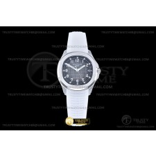 DD공장 파텍필립 아쿠아넛 5167 그레이다이얼 화이트러버스트랩 Aquanaut Ref.5167 White SS/RU Grey/Num DDF DD330